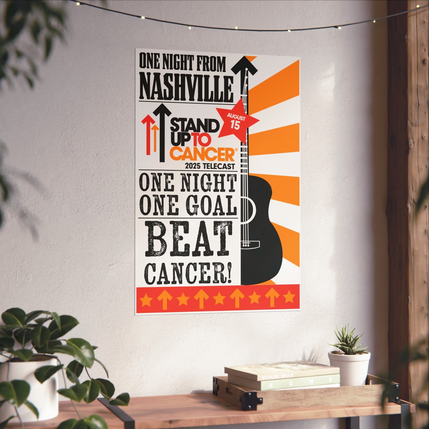 Stand Up to Cancer Telecast 2025 Vertical Poster