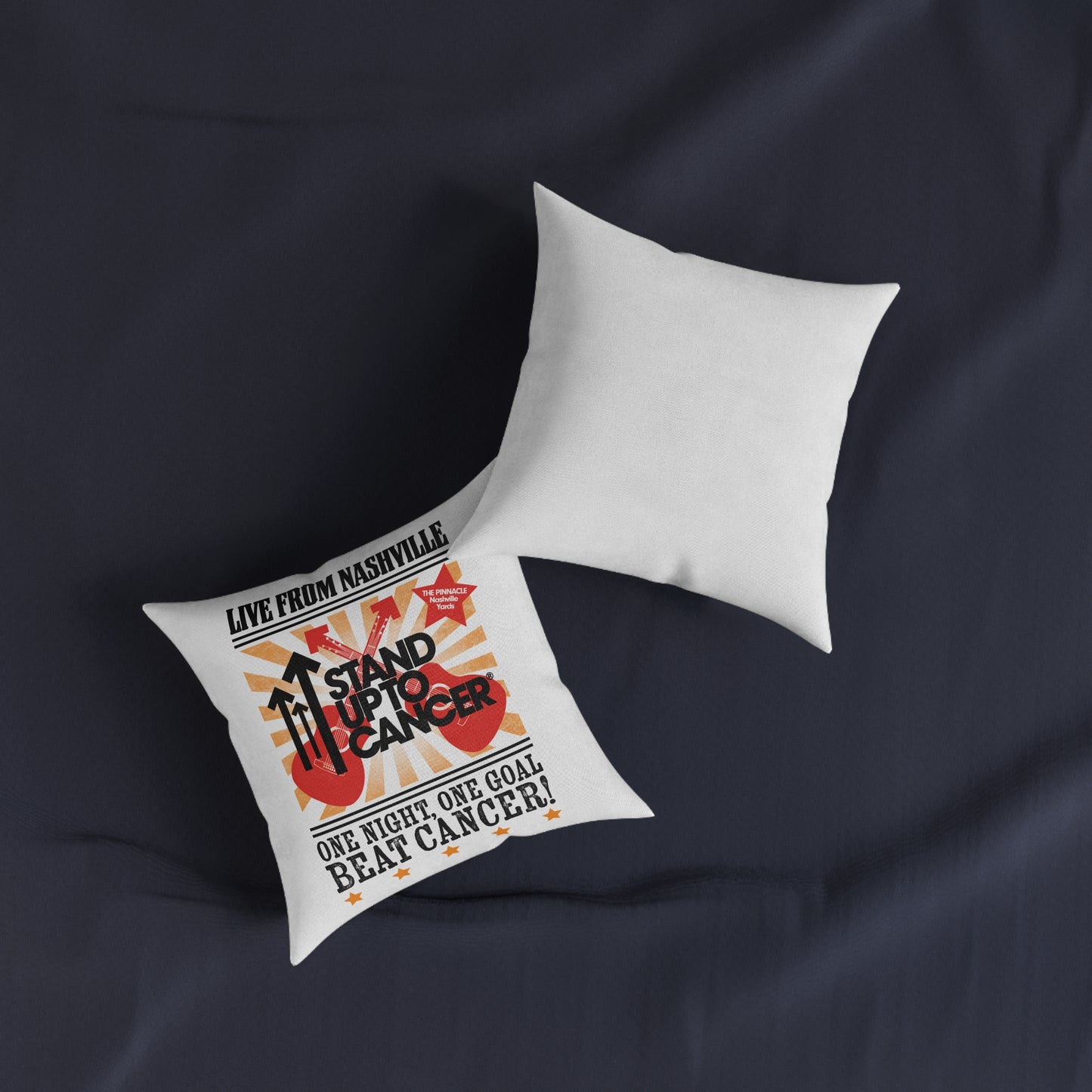 Stand Up to Cancer 2025 Telecast Square Pillow