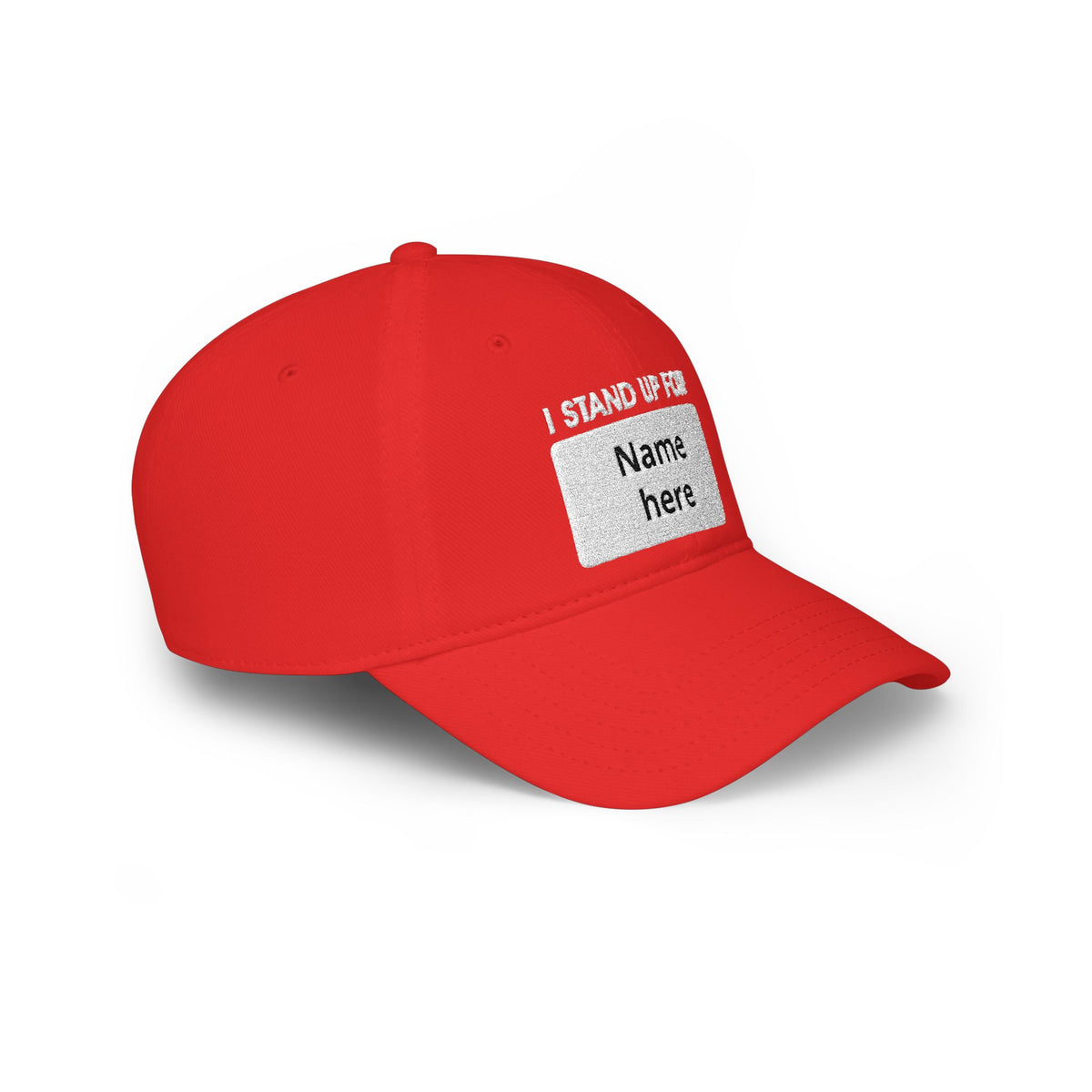 Stand Up To Cancer Personalized Placard Baseball Cap - Holiday edition