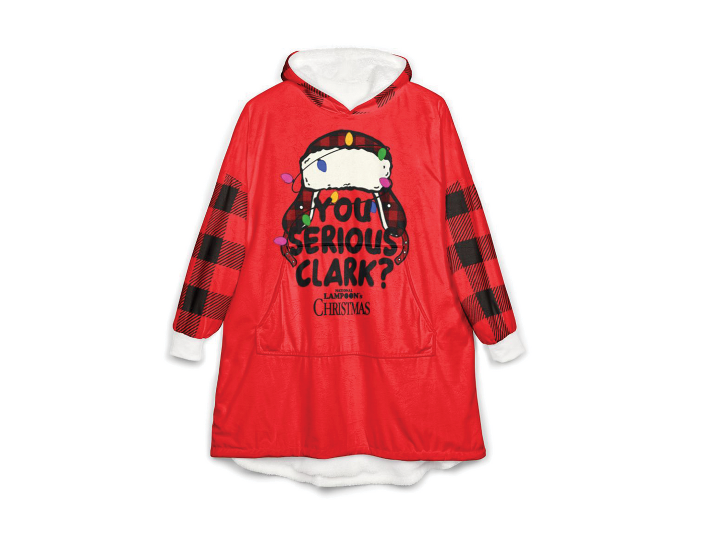 National Lampoon Christmas Clark Hooded Blanket