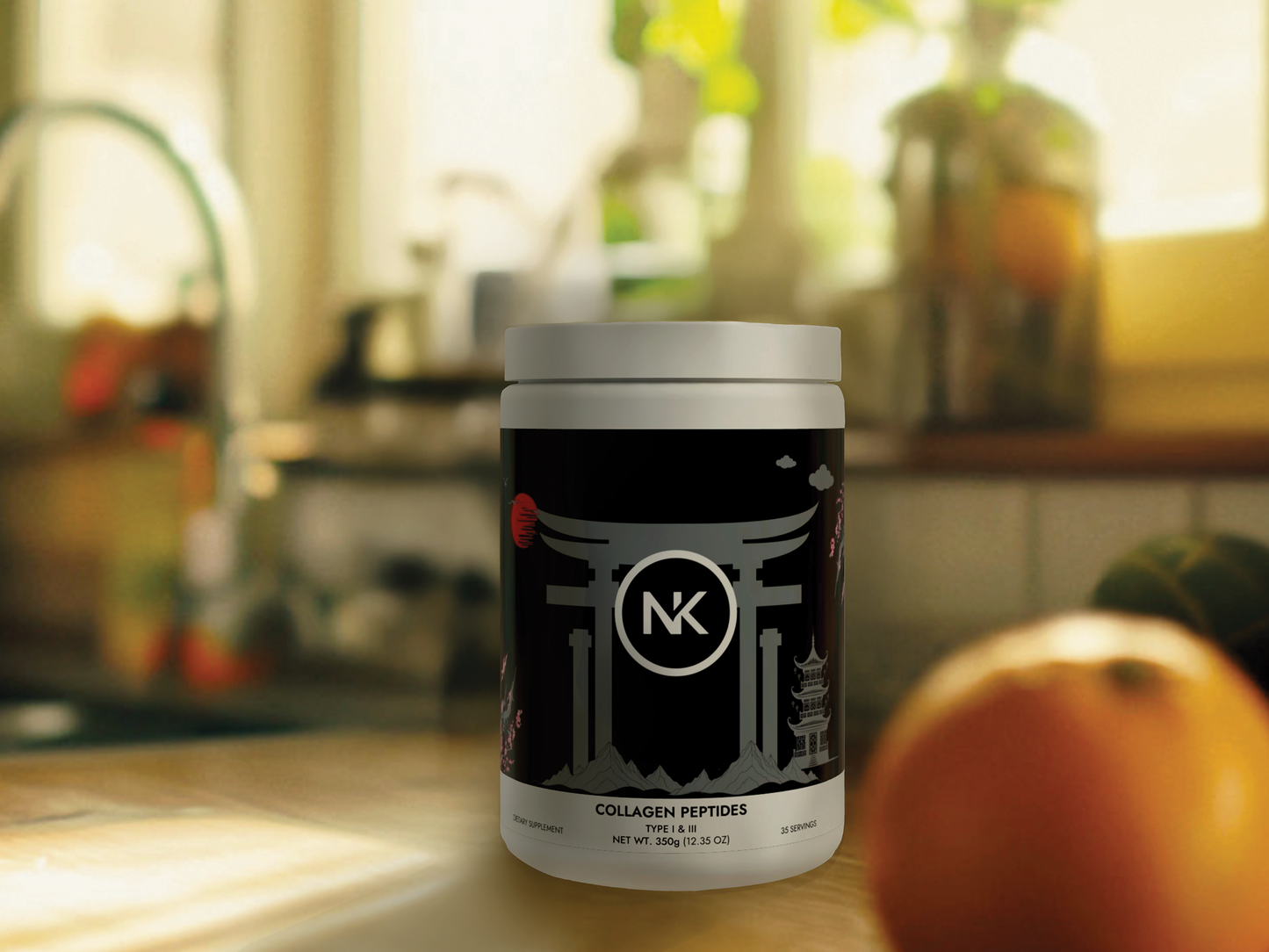 Collagen Peptides Type I & III Supplement (350g, 12.3oz)