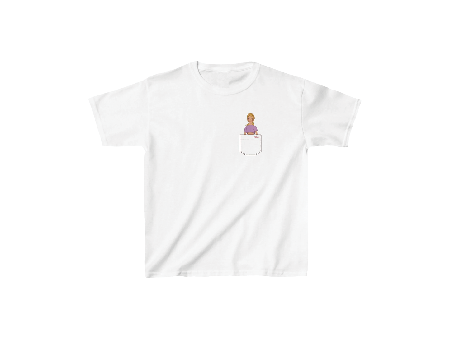 DelightfulDolls "Alex" Kids Pocket Tee
