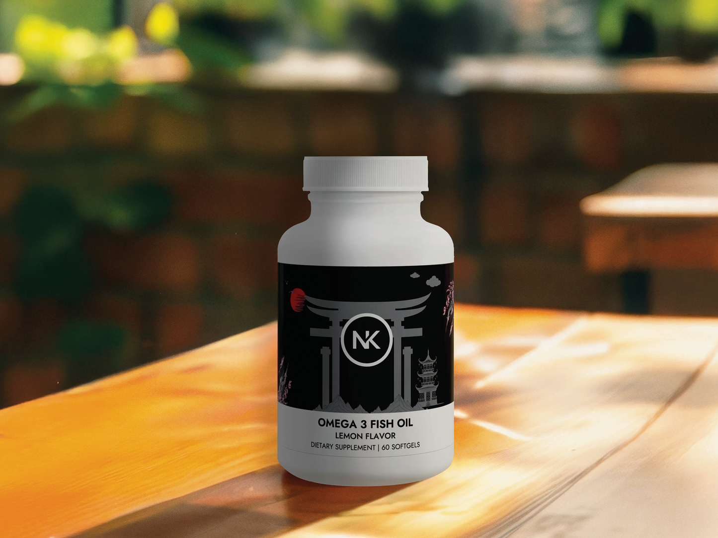 Omega 3 Fish Oil Supplement (60 Softgels)