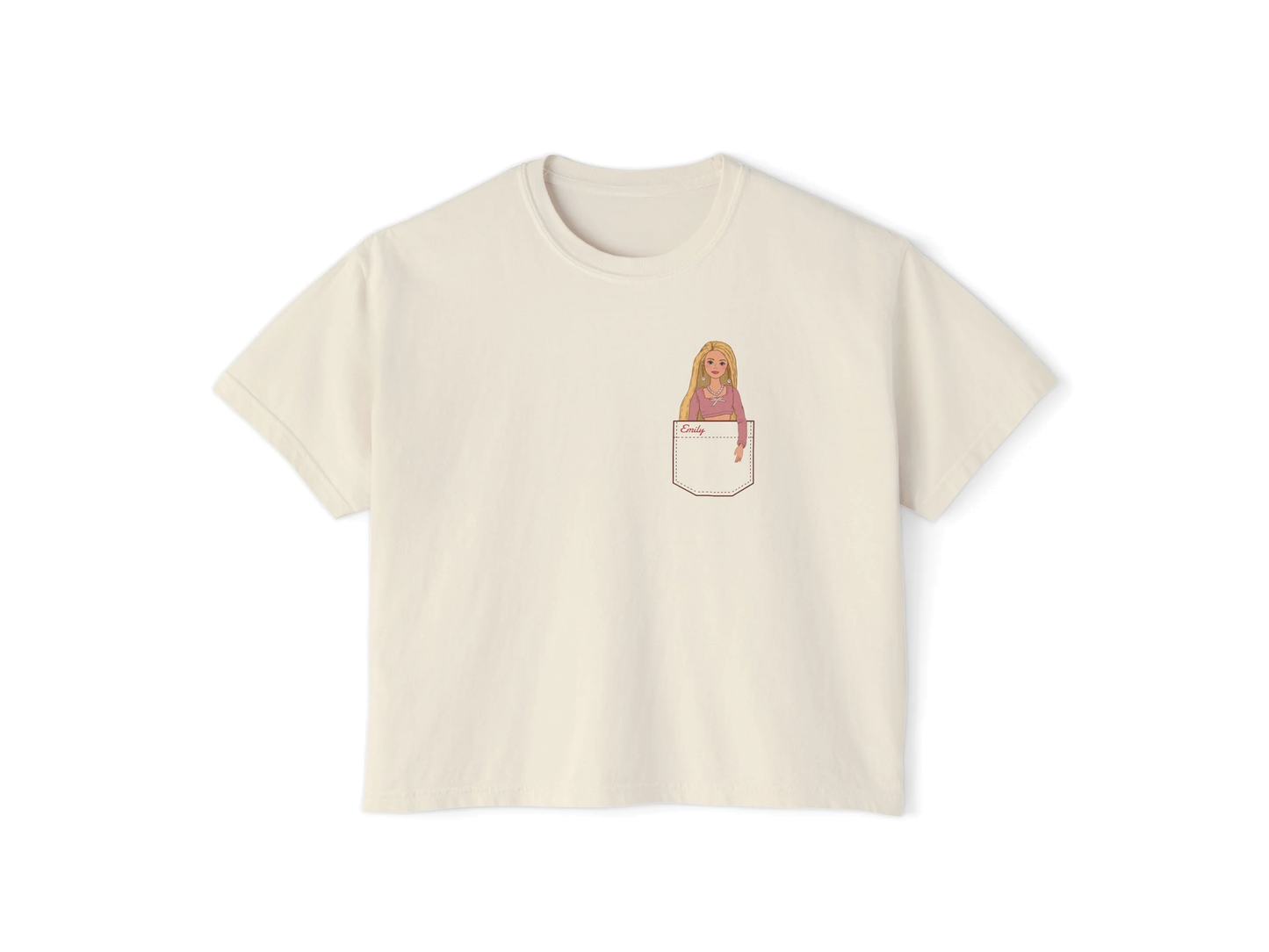 DelightfulDolls "Emily" Boxy Tee