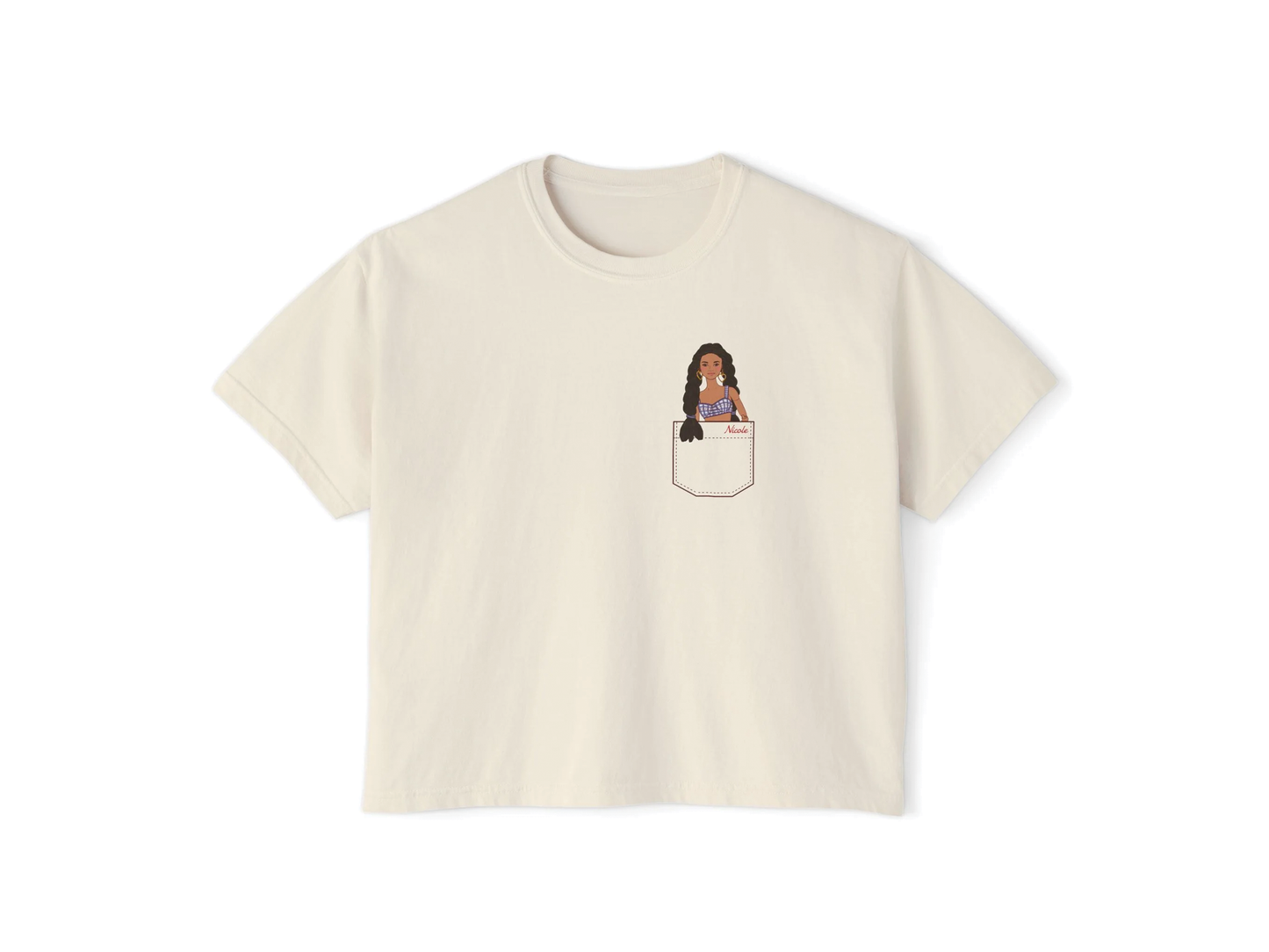DelightfulDolls "Nicole" Boxy Tee