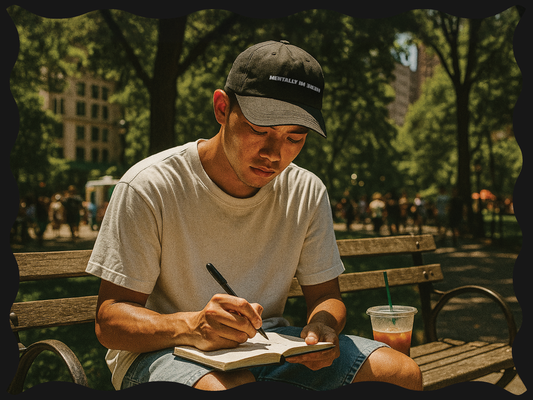 Mentally I'm here Hat