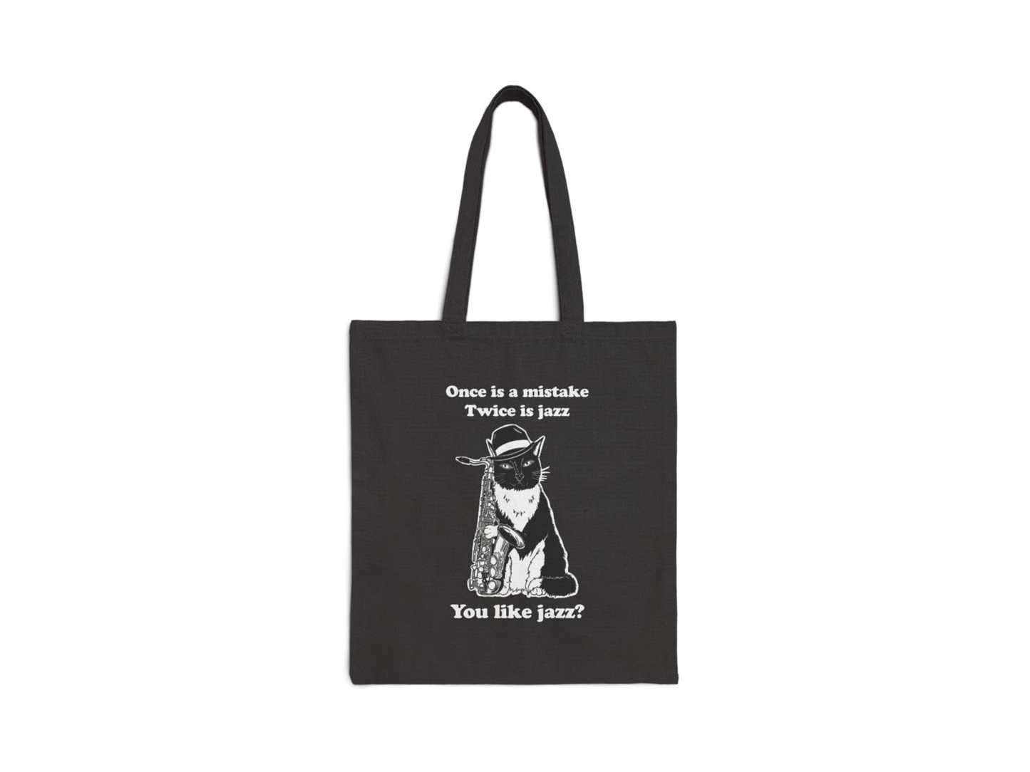 DoReMiFaJo - "Once is a mistake, twice is jazz" tote