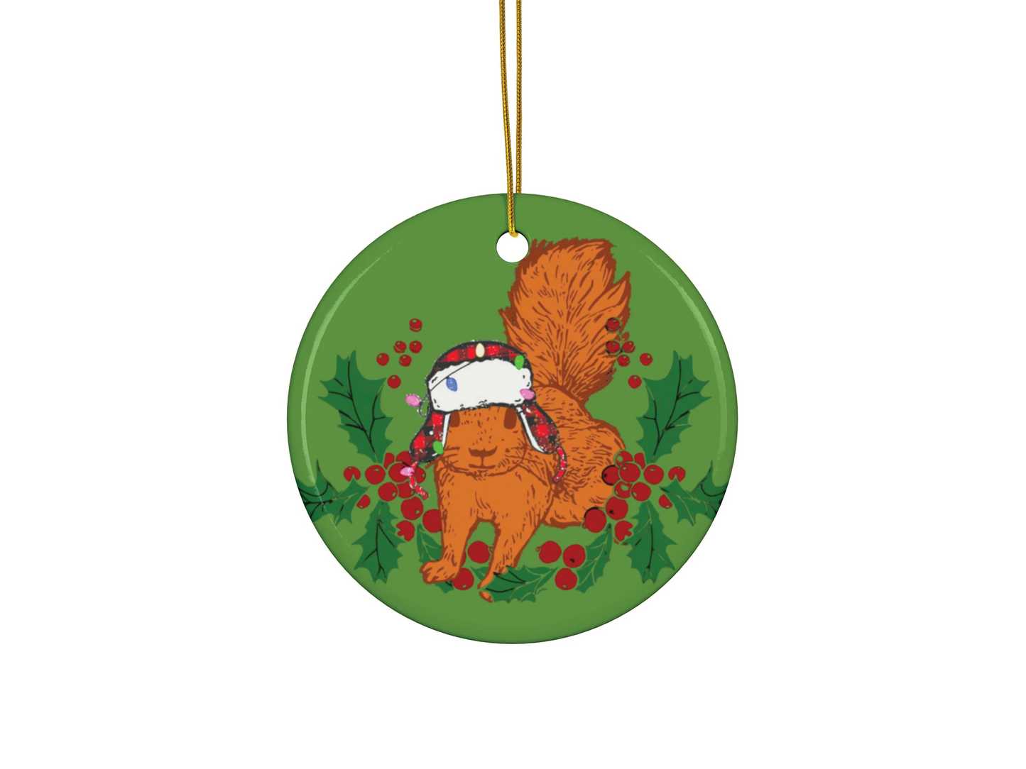 National Lampoon Christmas Squirrel Ornament