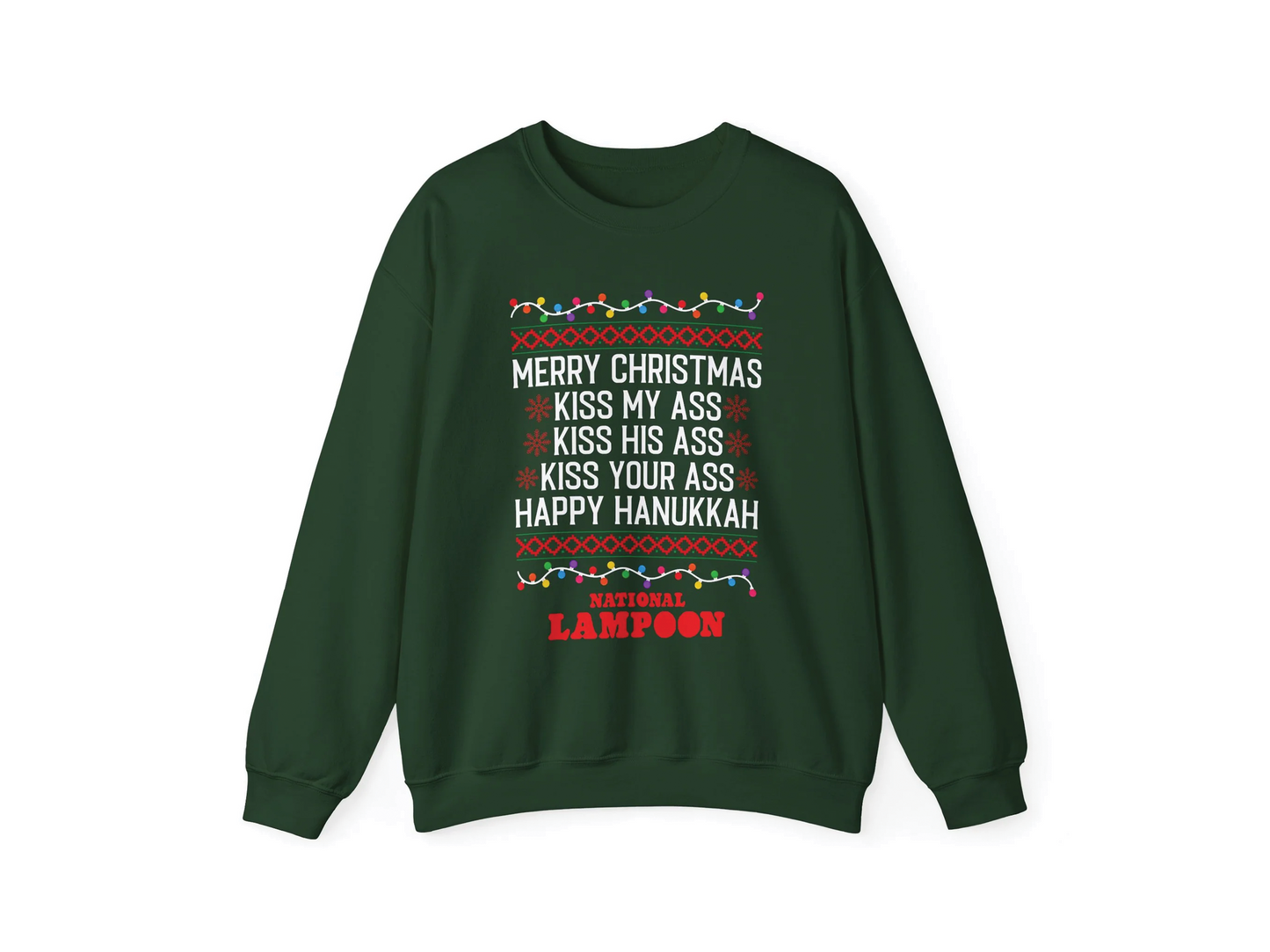National Lampoon Christmas Happy Hanukkah Sweater
