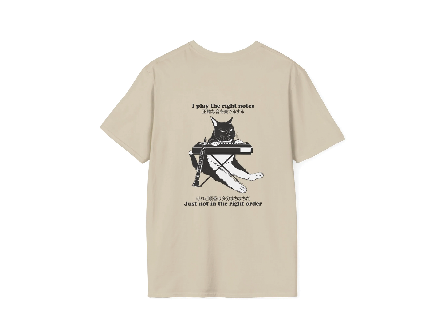 DoReMiFaJo "Right notes, Wrong order" Tee