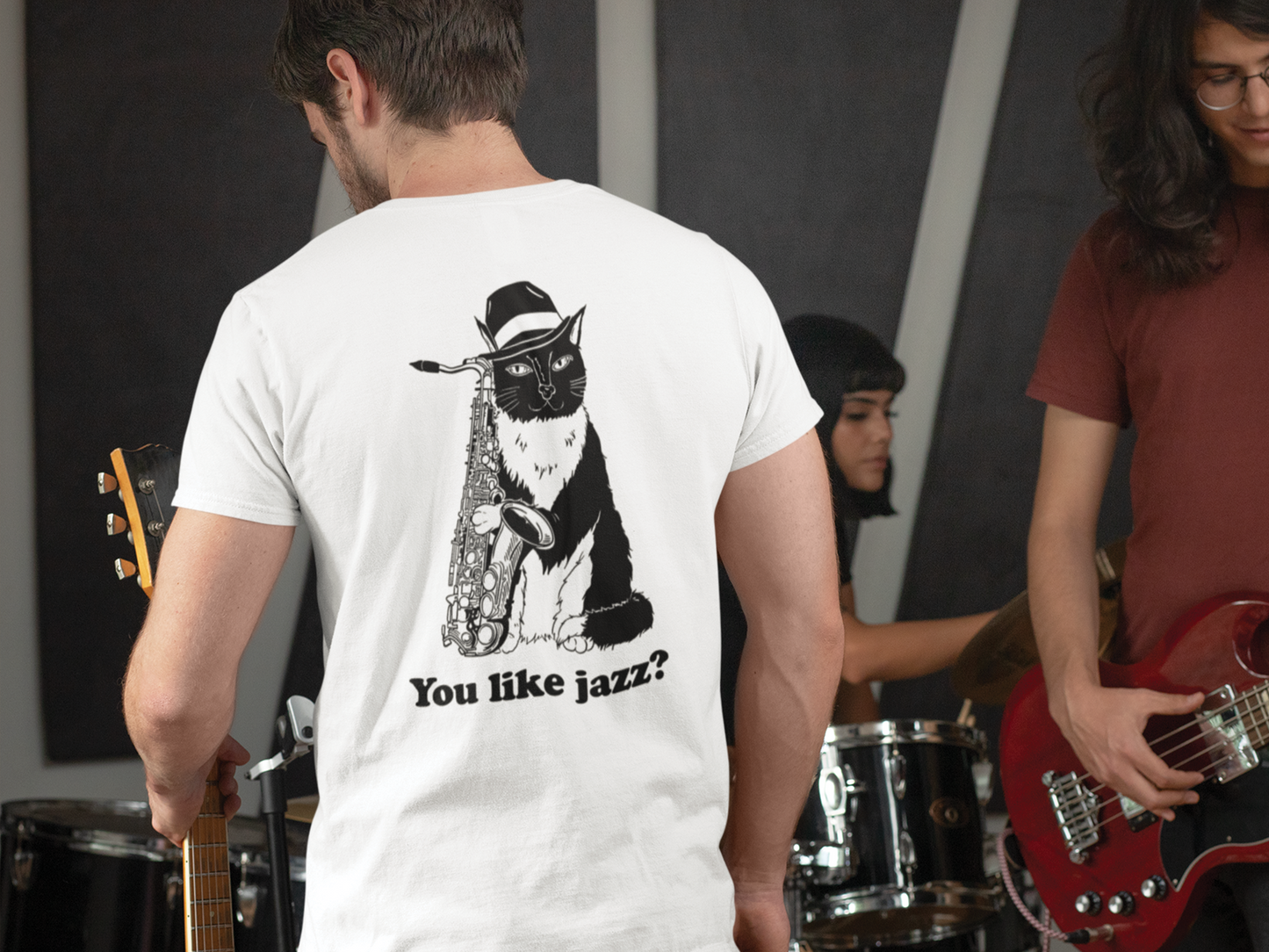 DoReMiFaJo "Once is a mistake, Twice is jazz," Tee