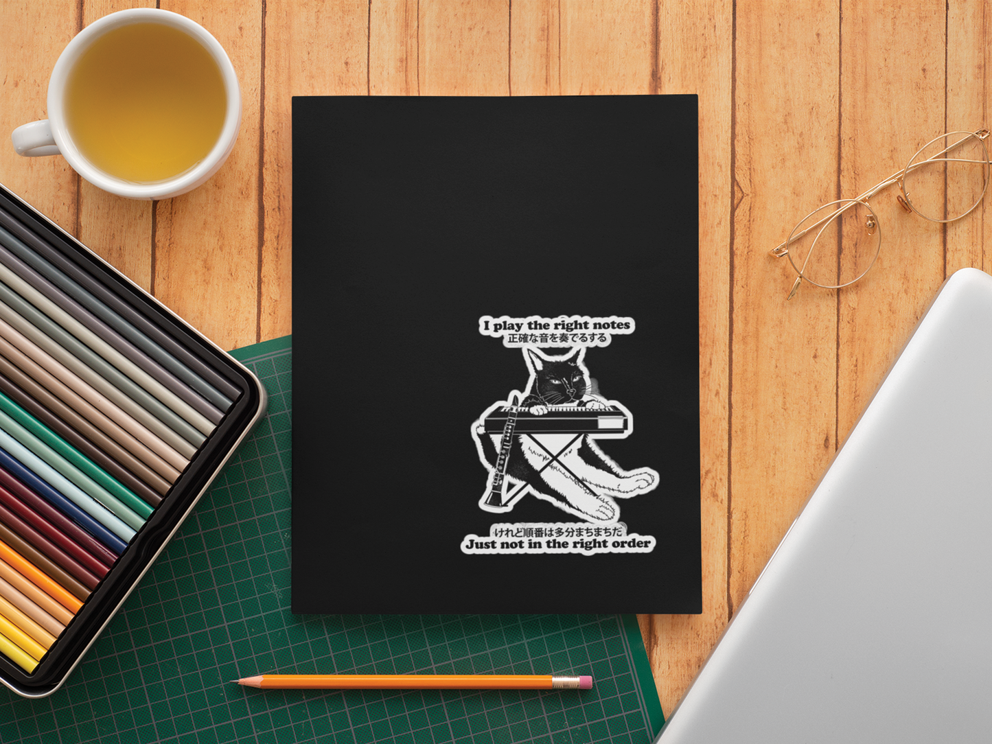 DoReMiFaJo "Right Notes, Wrong Order" Sticker