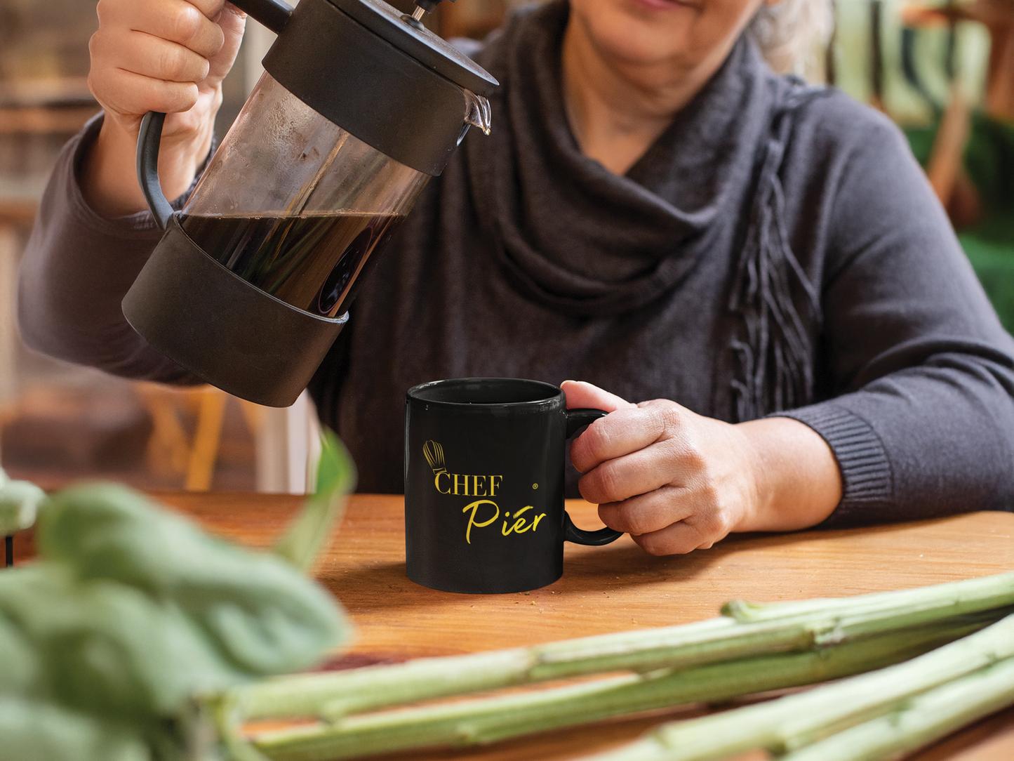 Chef Pier "Rise & Whisk" Mug