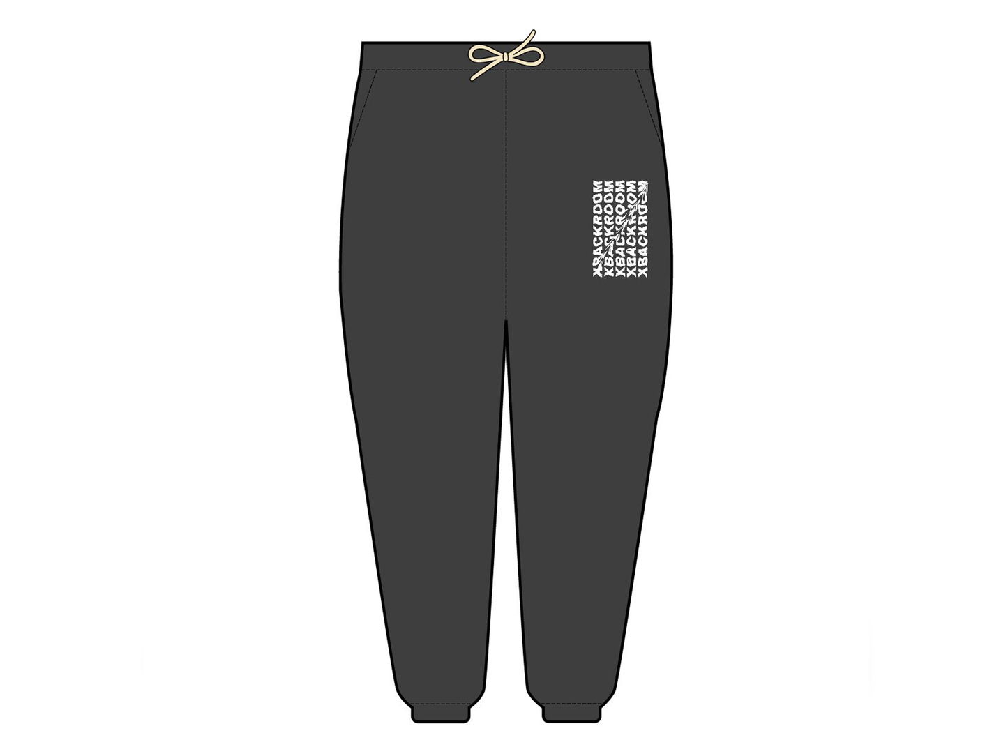 XBACKROOM “Phantom Tracks” Joggers
