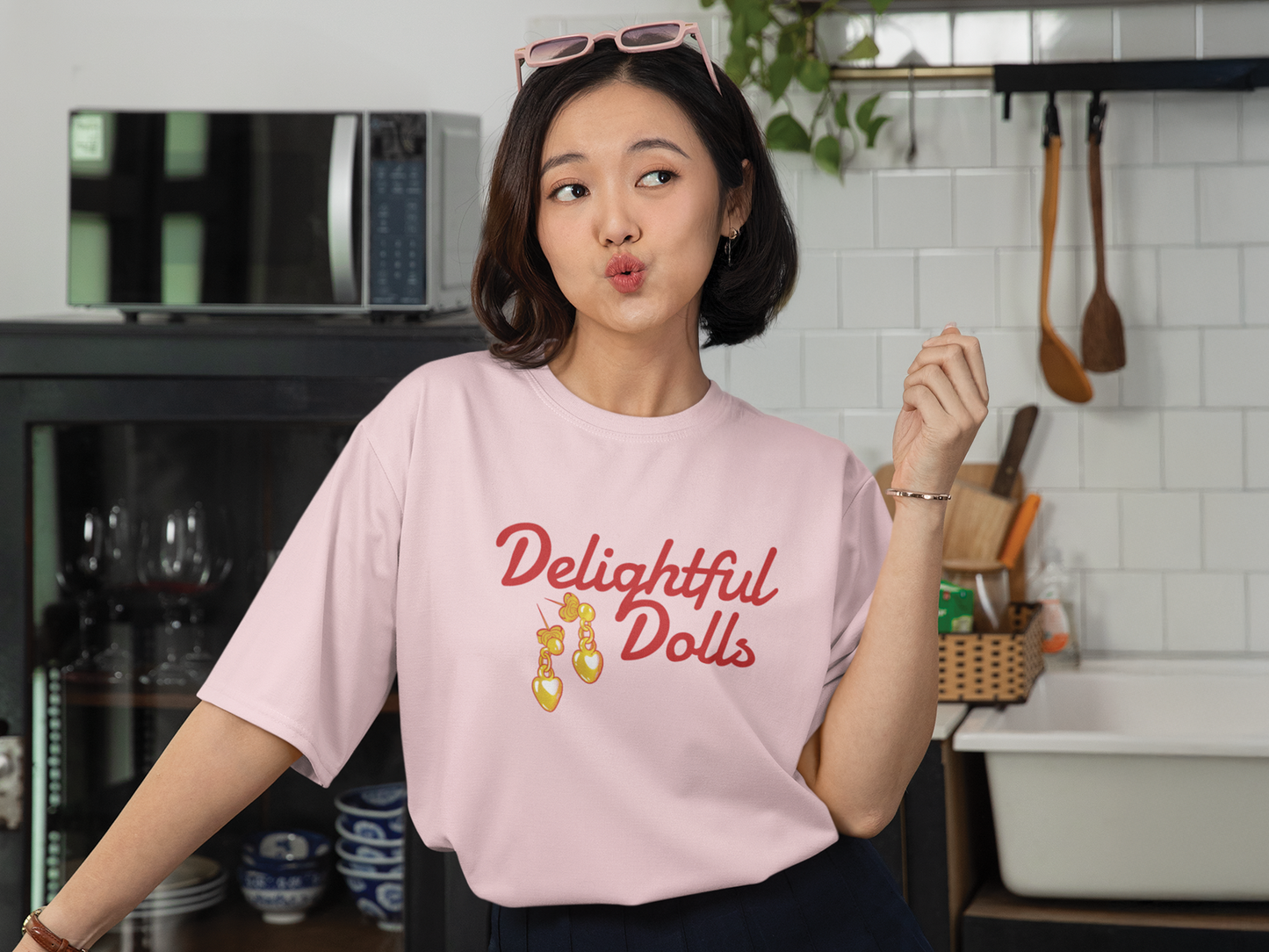 DelightfulDolls "Charm Drop" Tee