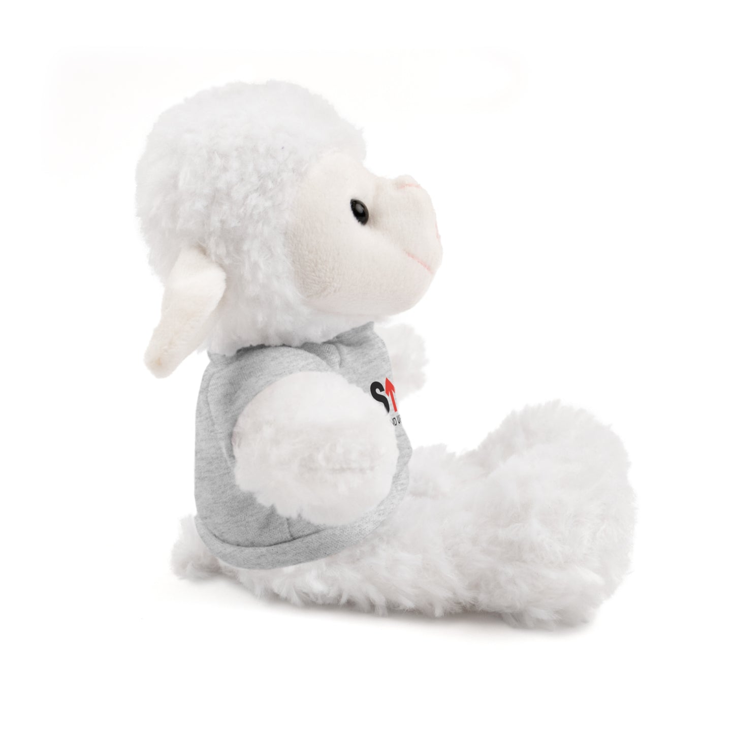 Stand Up to Cancer - Lamb Plushie with Short Logo Tee