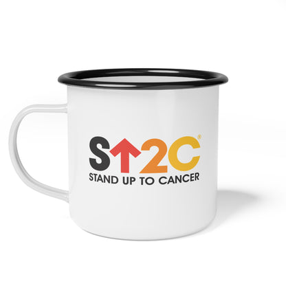 Stand Up to Cancer Join The Movement Enamel Cup