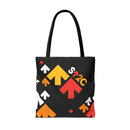 Stand Up To Cancer SU2C Print Black Tote Bag