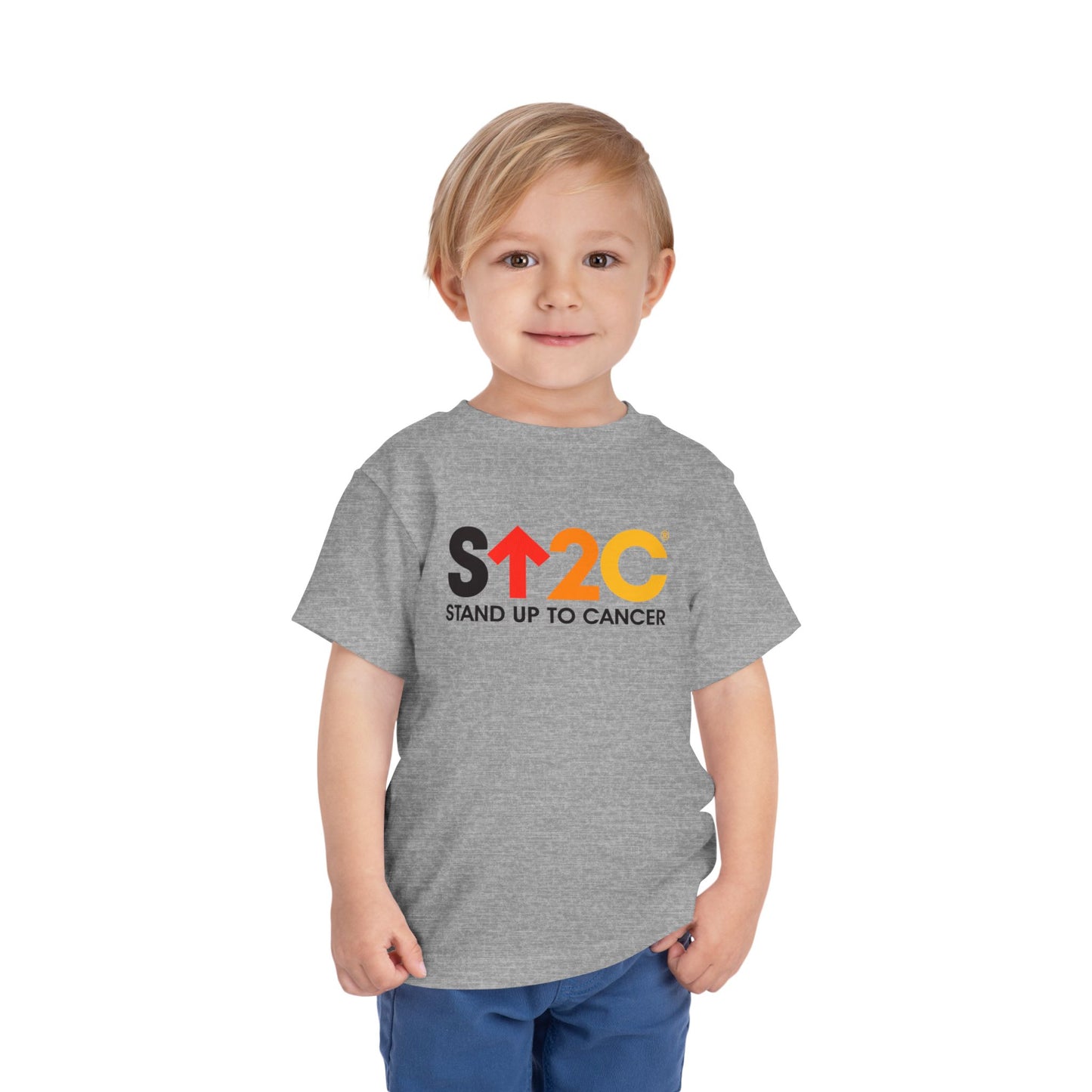 Stand Up to Cancer - Short Logo Toddler Short Sleeve Tee