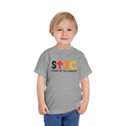Stand Up to Cancer - Short Logo Toddler Short Sleeve Tee