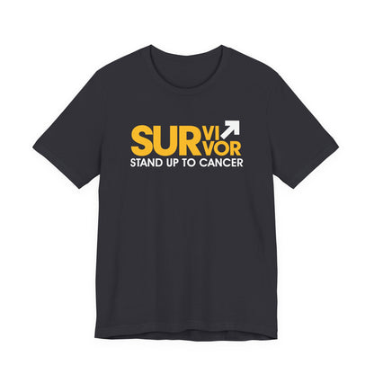 SU2C Survivor Logo Dark Grey T-shirt
