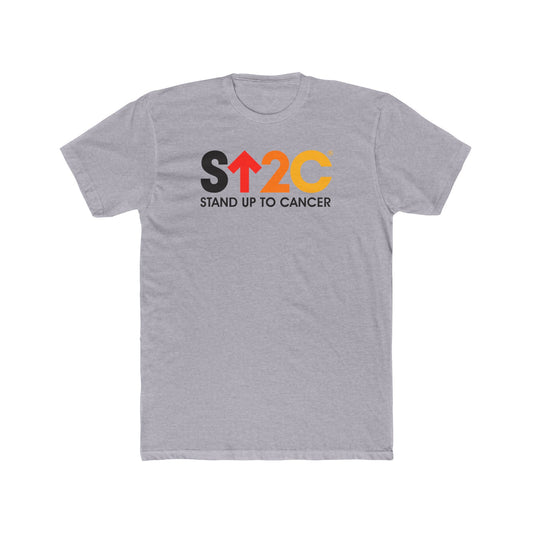 Stand Up To Cancer Short Logo Heather T-shirt