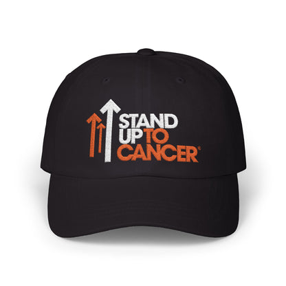 Stand Up To Cancer Full Logo Black Ballcap