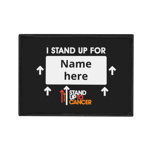 Stand Up to Cancer Personalized Placard Patch