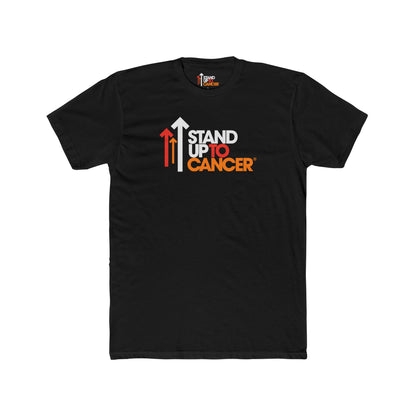 Stand Up To Cancer Full Logo Black T-Shirt