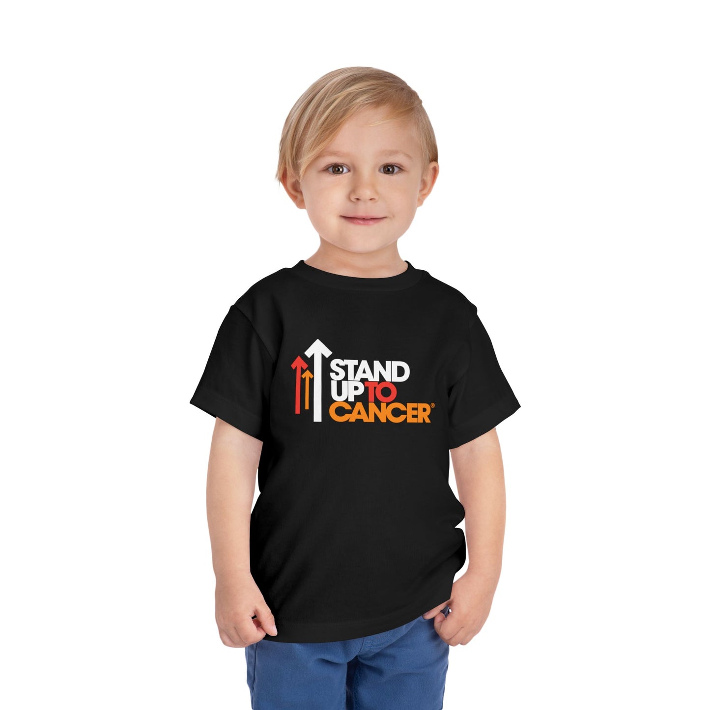 Stand Up to Cancer - Full Logo Toddler Short Sleeve Tee