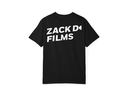Zack D. Films - Chest Logo and Full Back Logo Tee