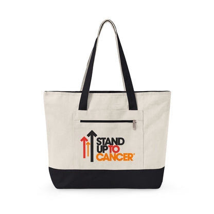 Stand Up to Cancer - Full Logo Zipper Tote bag