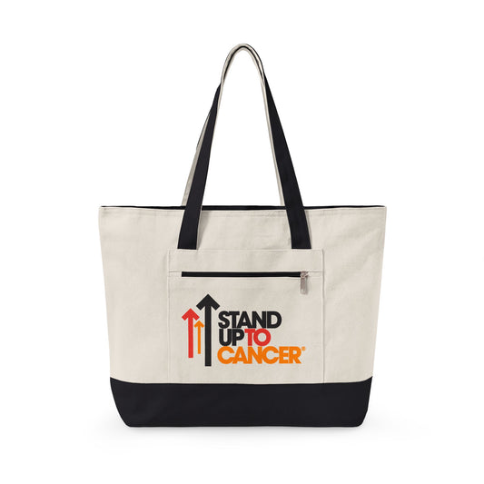 Stand Up to Cancer - Full Logo Zipper Tote bag