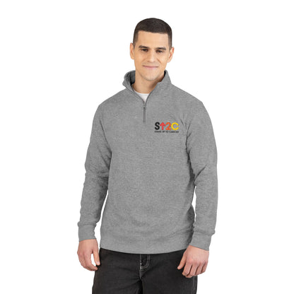 Stand Up to Cancer - Embroidered Short Logo Fleece Pullover