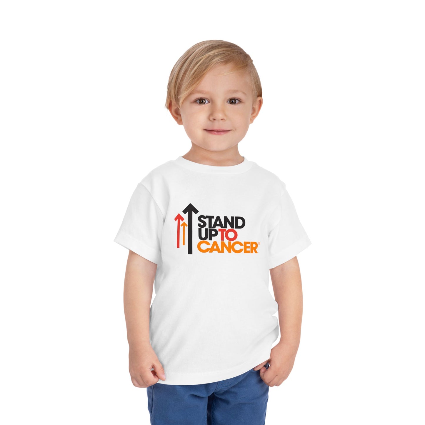 Stand Up to Cancer - Full Logo Toddler Short Sleeve Tee