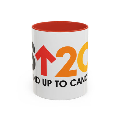 Stand Up To Cancer Short Logo 2-Toned Mug