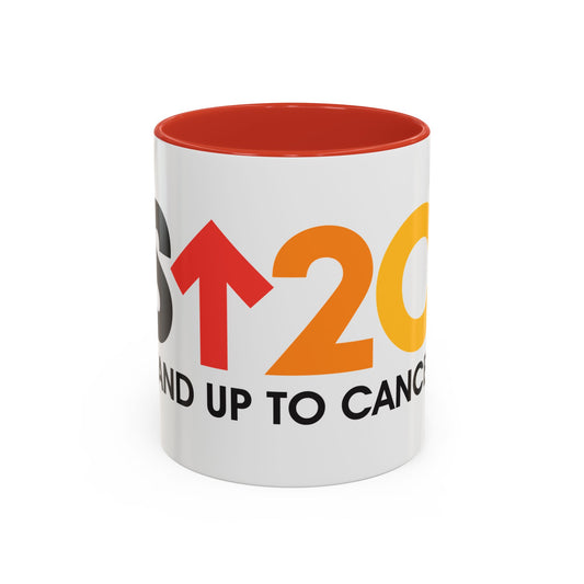 Stand Up To Cancer Short Logo 2-Toned Mug