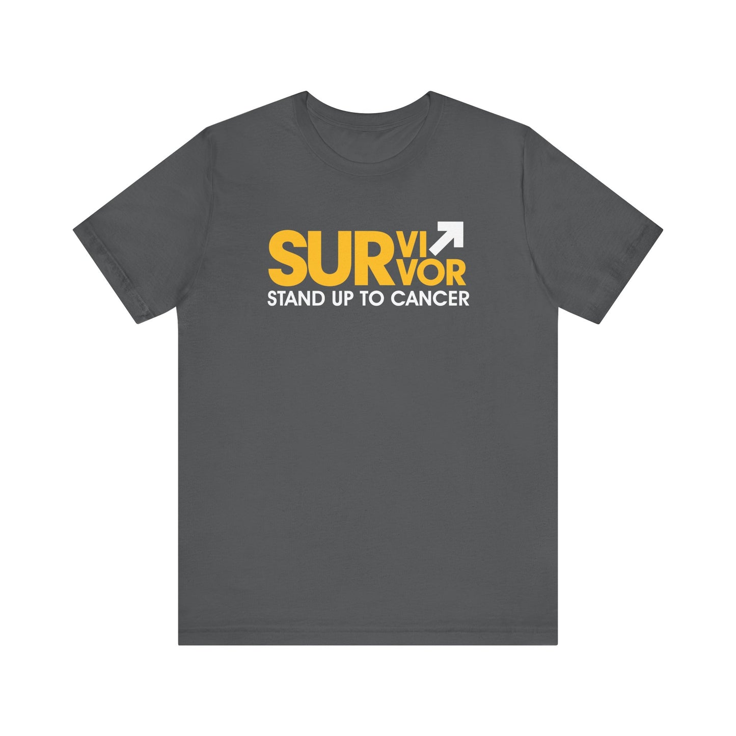 SU2C Survivor Logo Grey T-shirt