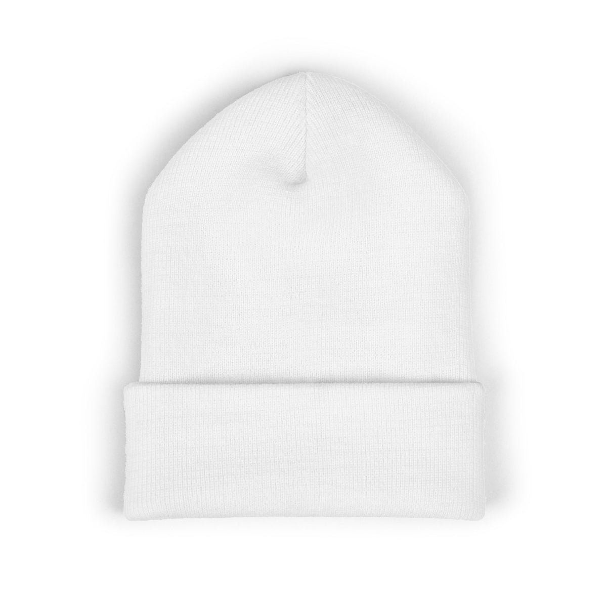 Stand Up to Cancer - Short Logo Embroidered beanie (white)