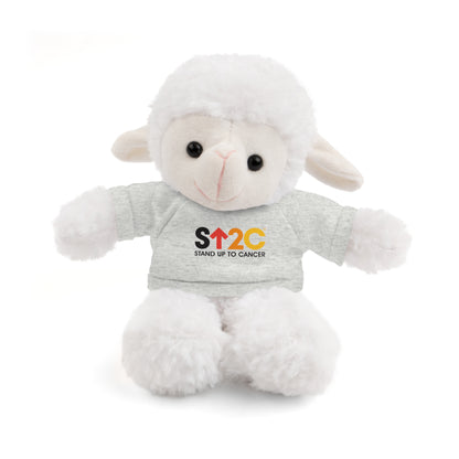 Stand Up to Cancer - Lamb Plushie with Short Logo Tee