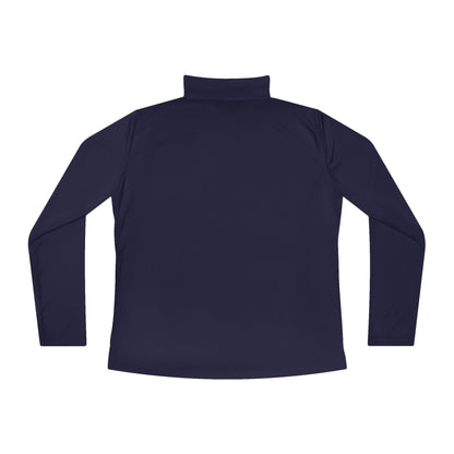 Stand up to Cancer - Short Logo Ladies Quarter-Zip Pullover