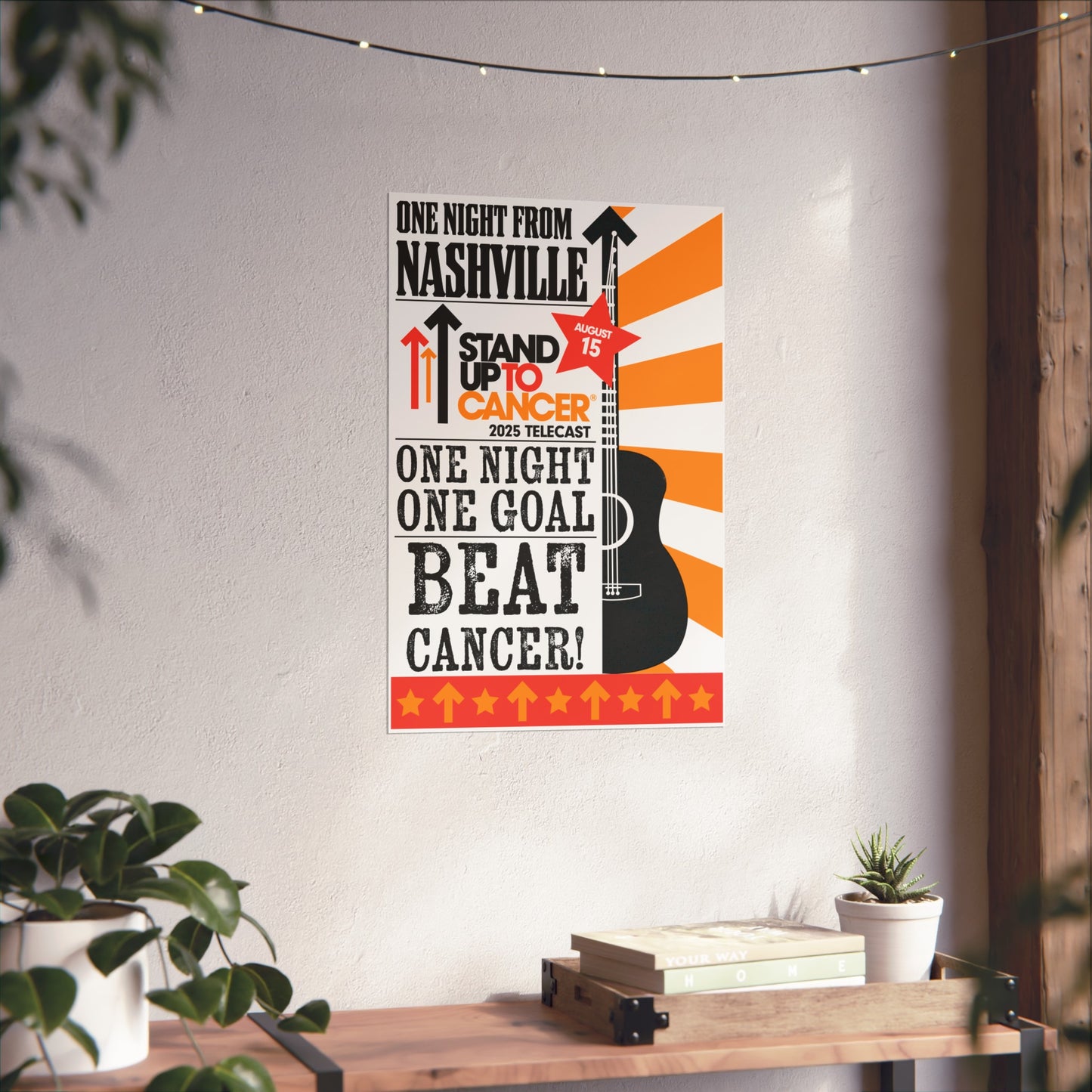 Stand Up to Cancer Telecast 2025 Vertical Poster