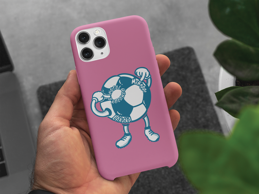 Cozzau “Football Champ” Pink Phone Case