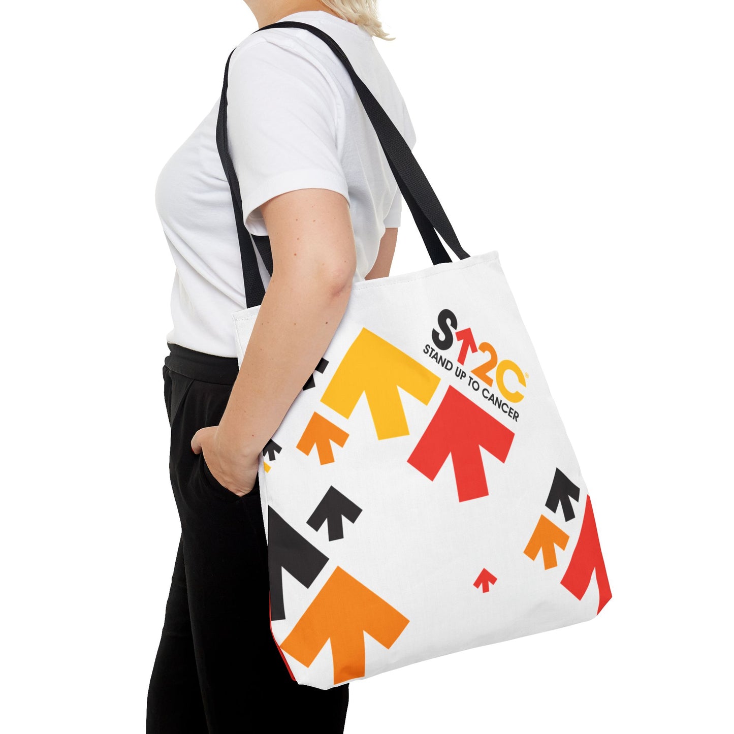 Stand Up To Cancer SU2C Print Tote Bag
