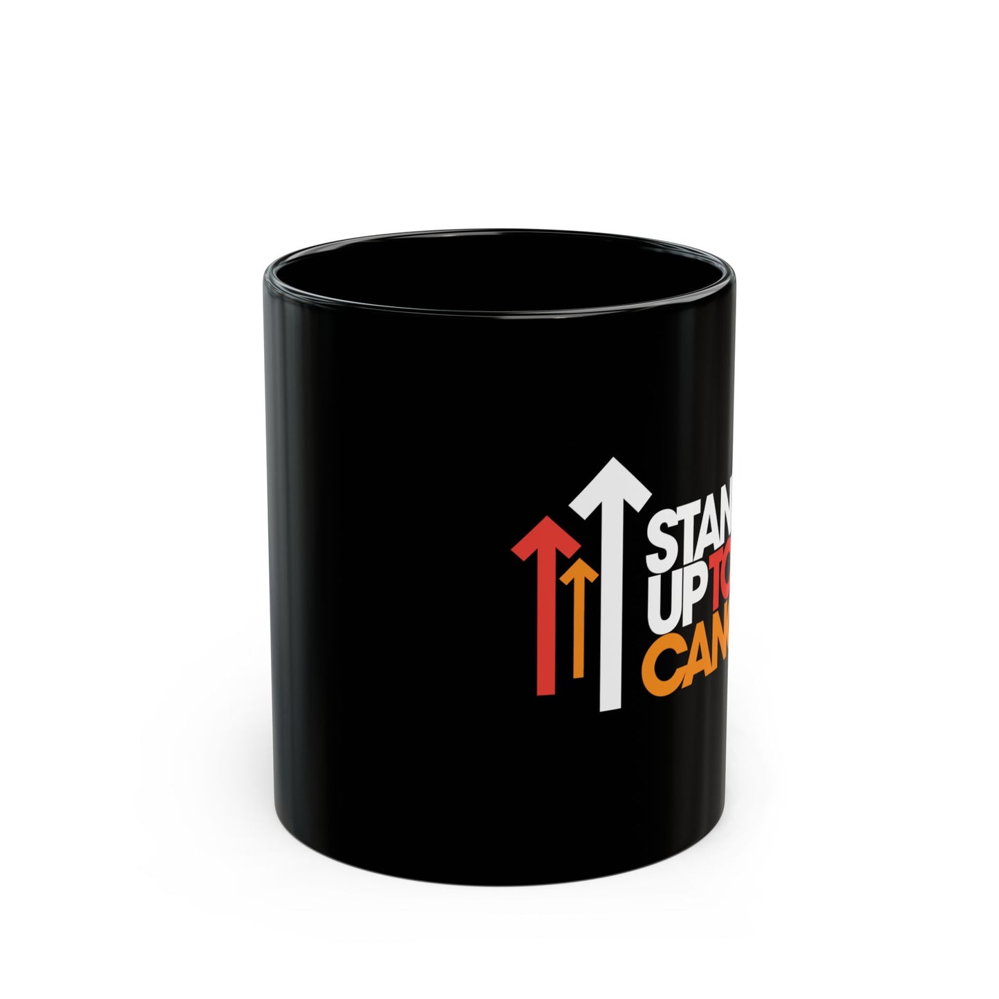 Stand Up To Cancer Black 11oz Mug