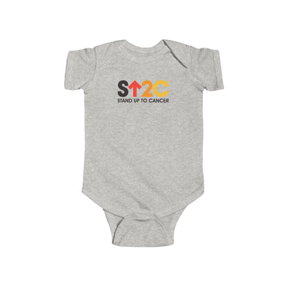 Stand Up to Cancer - Baby Rib Bodysuit Short logo