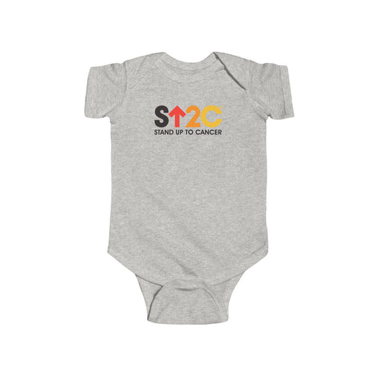 Stand Up to Cancer - Baby Rib Bodysuit Short logo