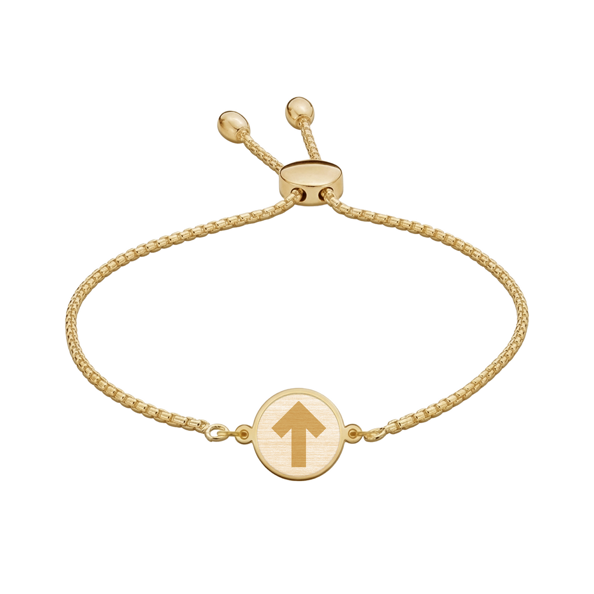 Adjustable Picture Charm Bracelet