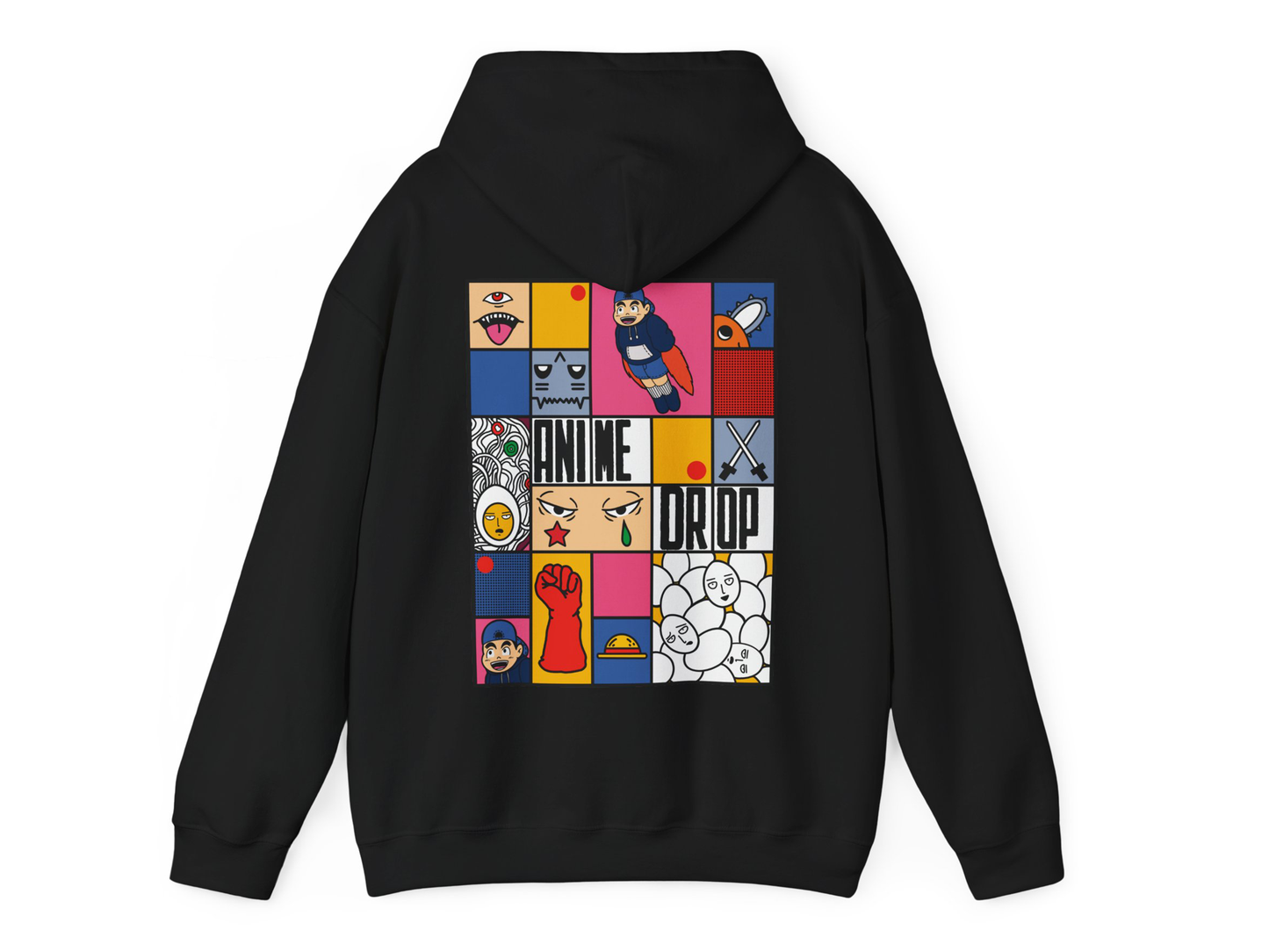 AnimeDrop “Character Collage” Hoodie