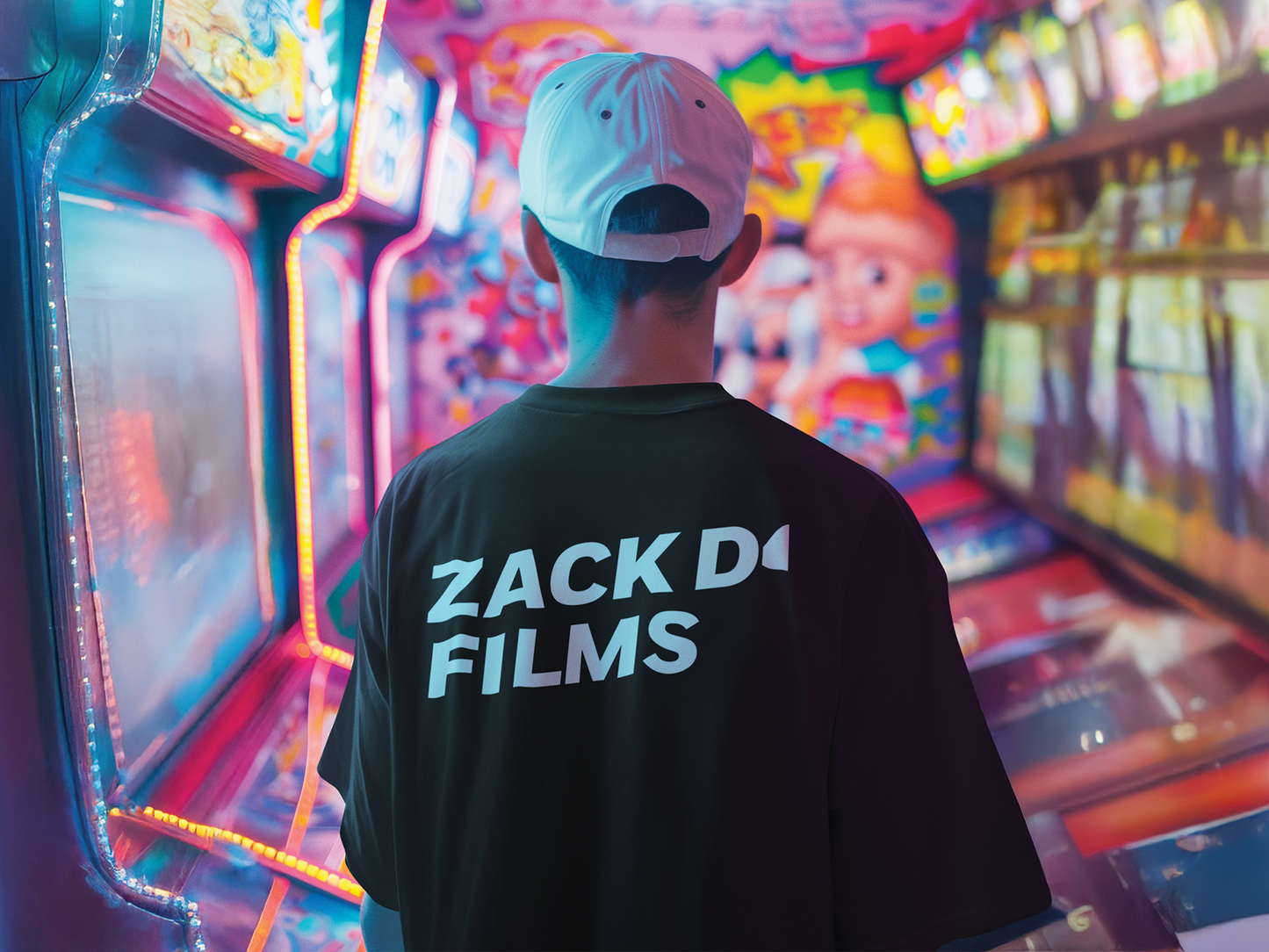 Zack D. Films - Chest Logo and Full Back Logo Tee